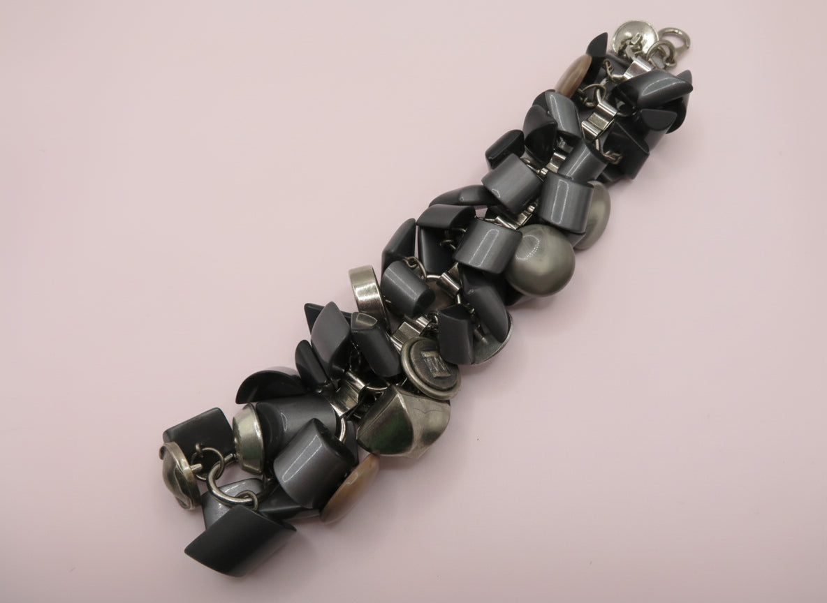 Iris Apfel's Vintage Chunky Button Bracelet