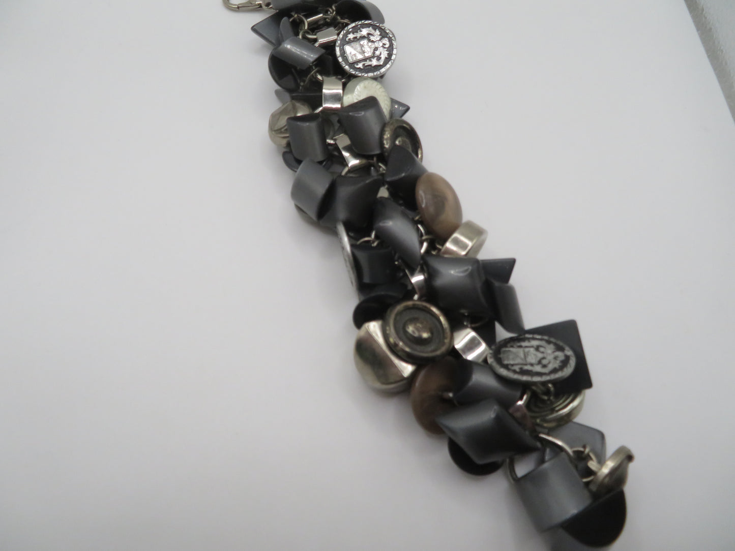 Iris Apfel's Vintage Chunky Button Bracelet