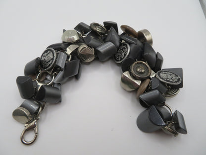 Iris Apfel's Vintage Chunky Button Bracelet