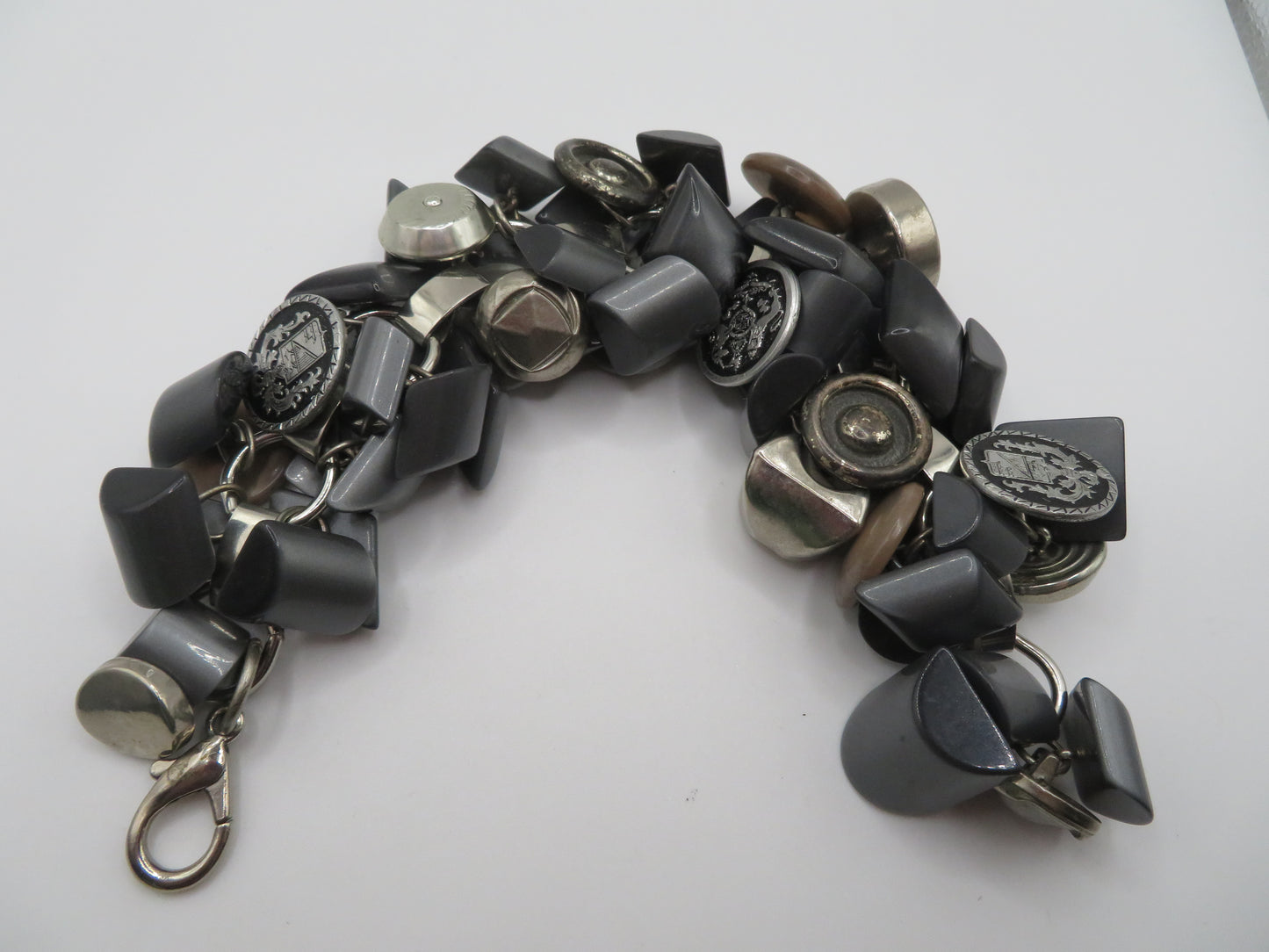 Iris Apfel's Vintage Chunky Button Bracelet