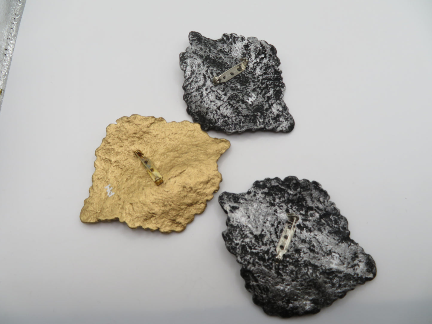 Iris Apfel's Vintage Leaf Brooch Set