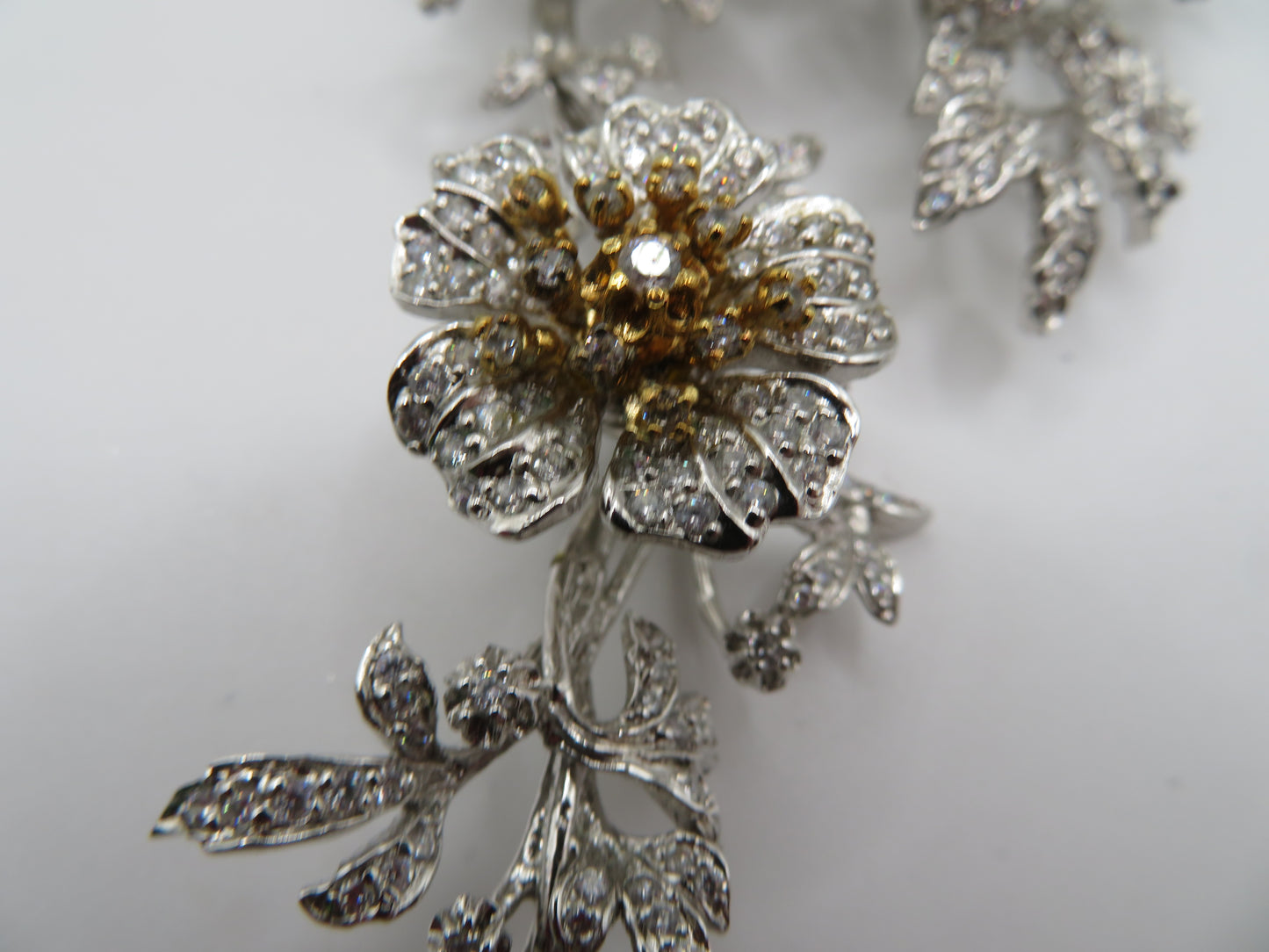 Iris Apfel's Vintage Monumental HUGE Sterling Silver Jarin Trembler Brooch