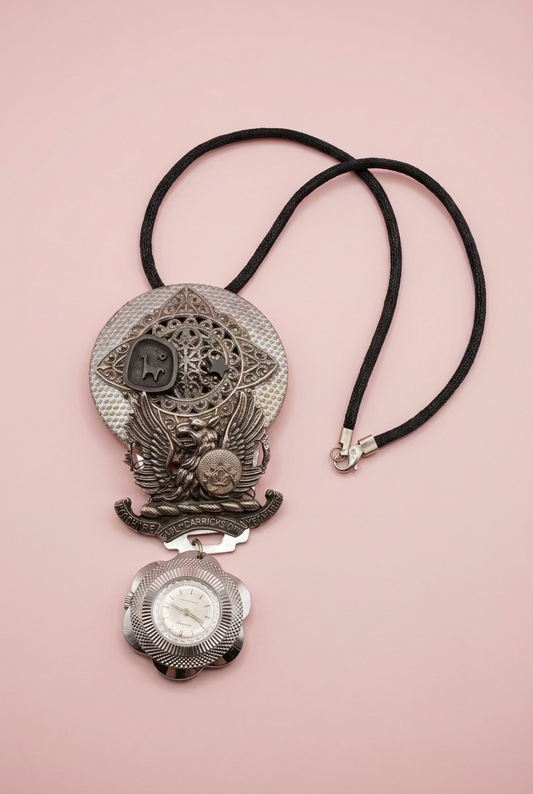 Vintage Sarah Jane Watch Collage Necklace
