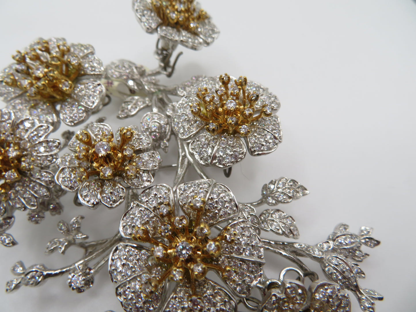 Iris Apfel's Vintage Monumental HUGE Sterling Silver Jarin Trembler Brooch