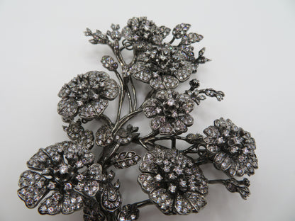 Iris Apfel's Vintage Monumental Jarin Victorian Inspired Trembler Brooch