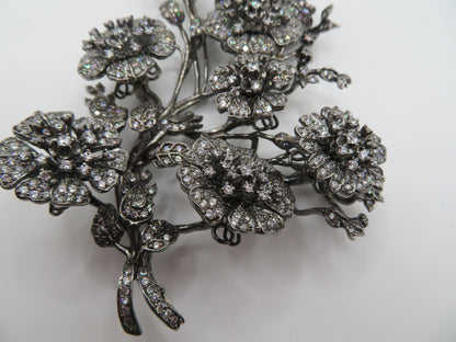 Iris Apfel's Vintage Monumental Jarin Victorian Inspired Trembler Brooch