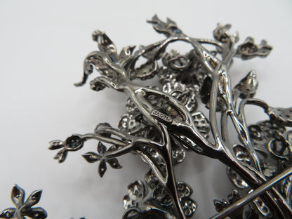 Iris Apfel's Vintage Monumental Jarin Victorian Inspired Trembler Brooch