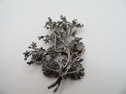 Iris Apfel's Vintage Monumental Jarin Victorian Inspired Trembler Brooch