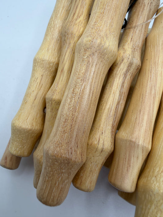 Iris Apfel's Vintage Monies Supersized Wood Bracelet