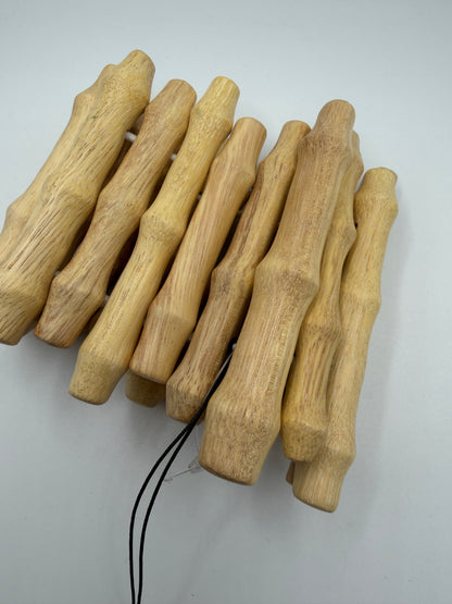 Iris Apfel's Vintage Monies Supersized Wood Bracelet