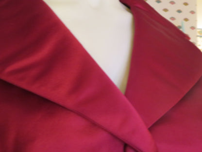 Iris Apfel's Vintage Silky Scarlet Vest