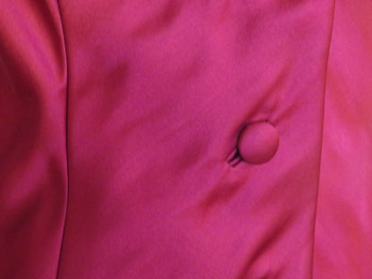 Iris Apfel's Vintage Silky Scarlet Vest