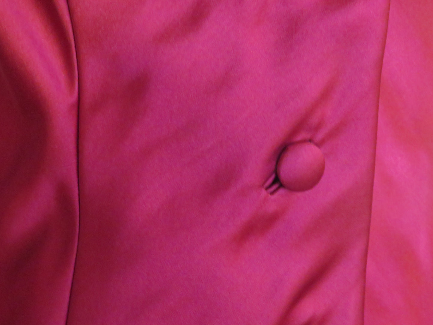 Iris Apfel's Vintage Silky Scarlet Vest