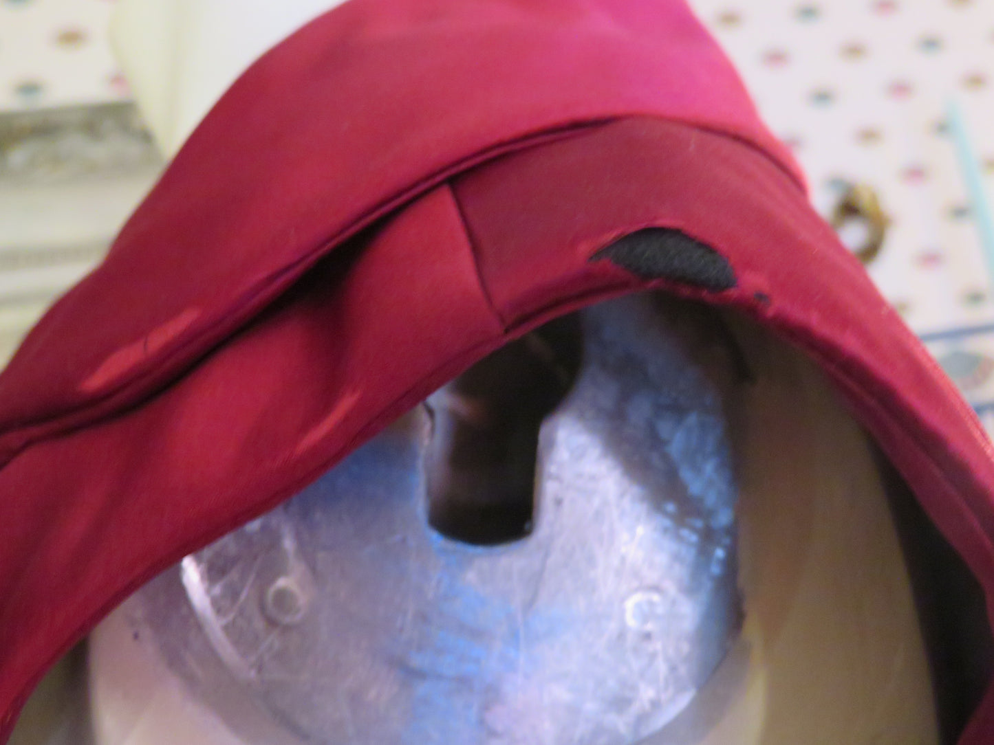 Iris Apfel's Vintage Silky Scarlet Vest