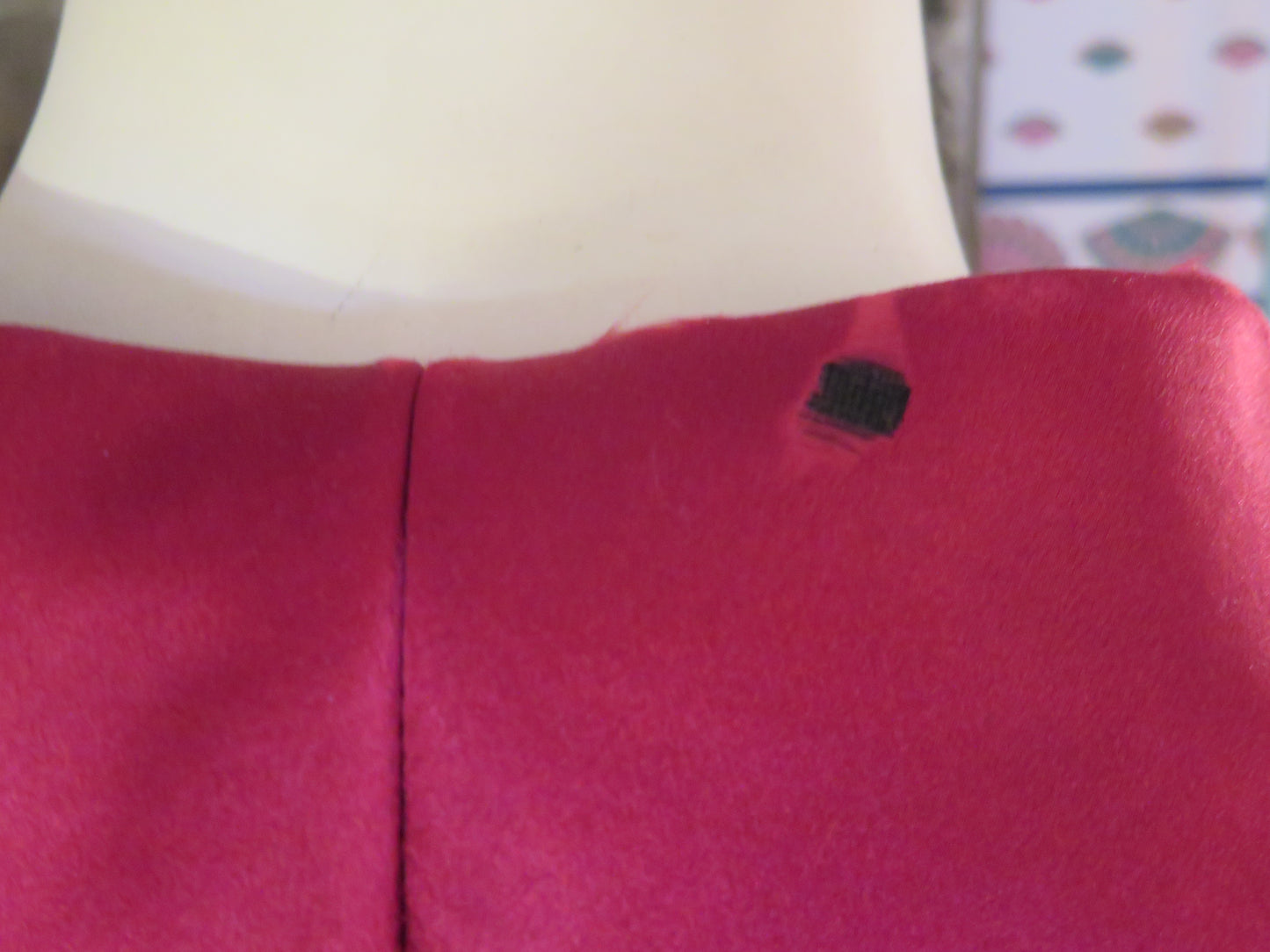 Iris Apfel's Vintage Silky Scarlet Vest