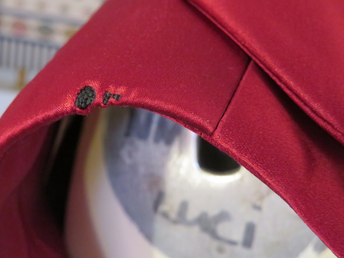 Iris Apfel's Vintage Silky Scarlet Vest