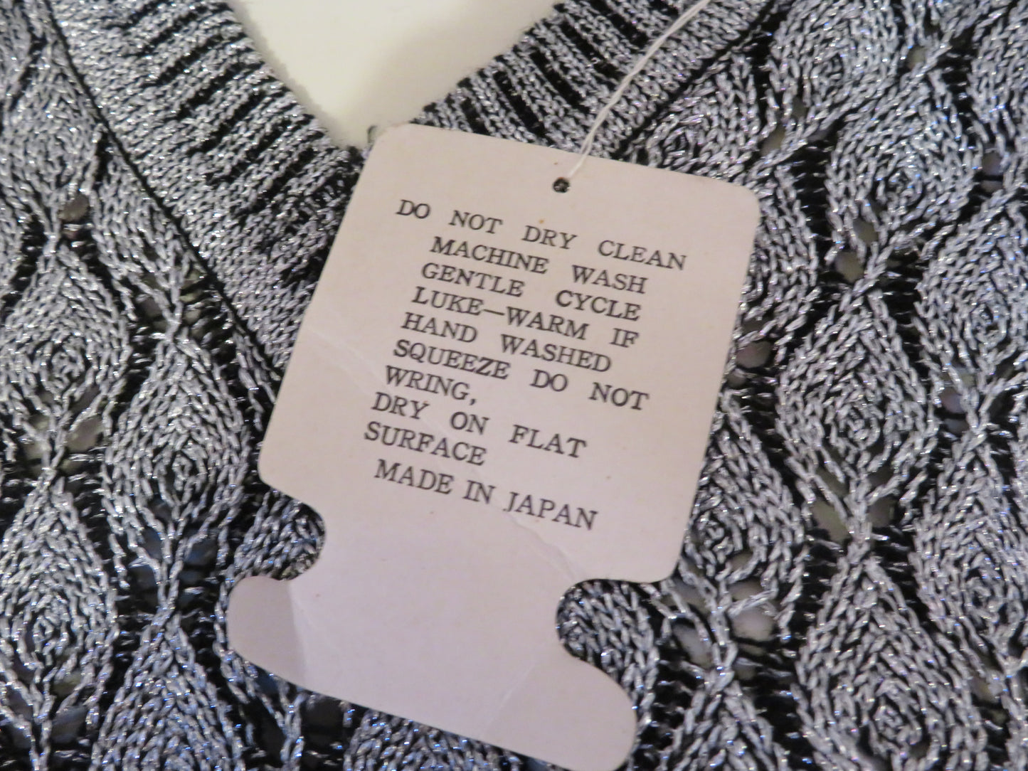 Iris Apfel's Vintage Cozy Japanese Sweater