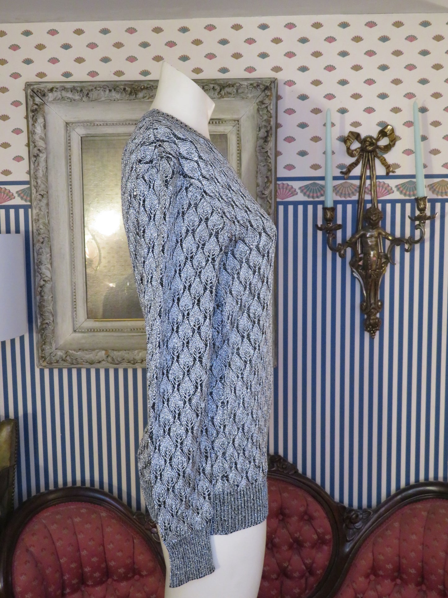 Iris Apfel's Vintage Cozy Japanese Sweater