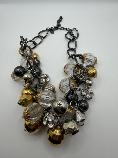 Vintage Chunky Whimsical Maximalist Joan Rivers Statement Necklace