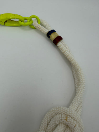Vintage J Crew Nautical Beaded Neon Statement Necklace