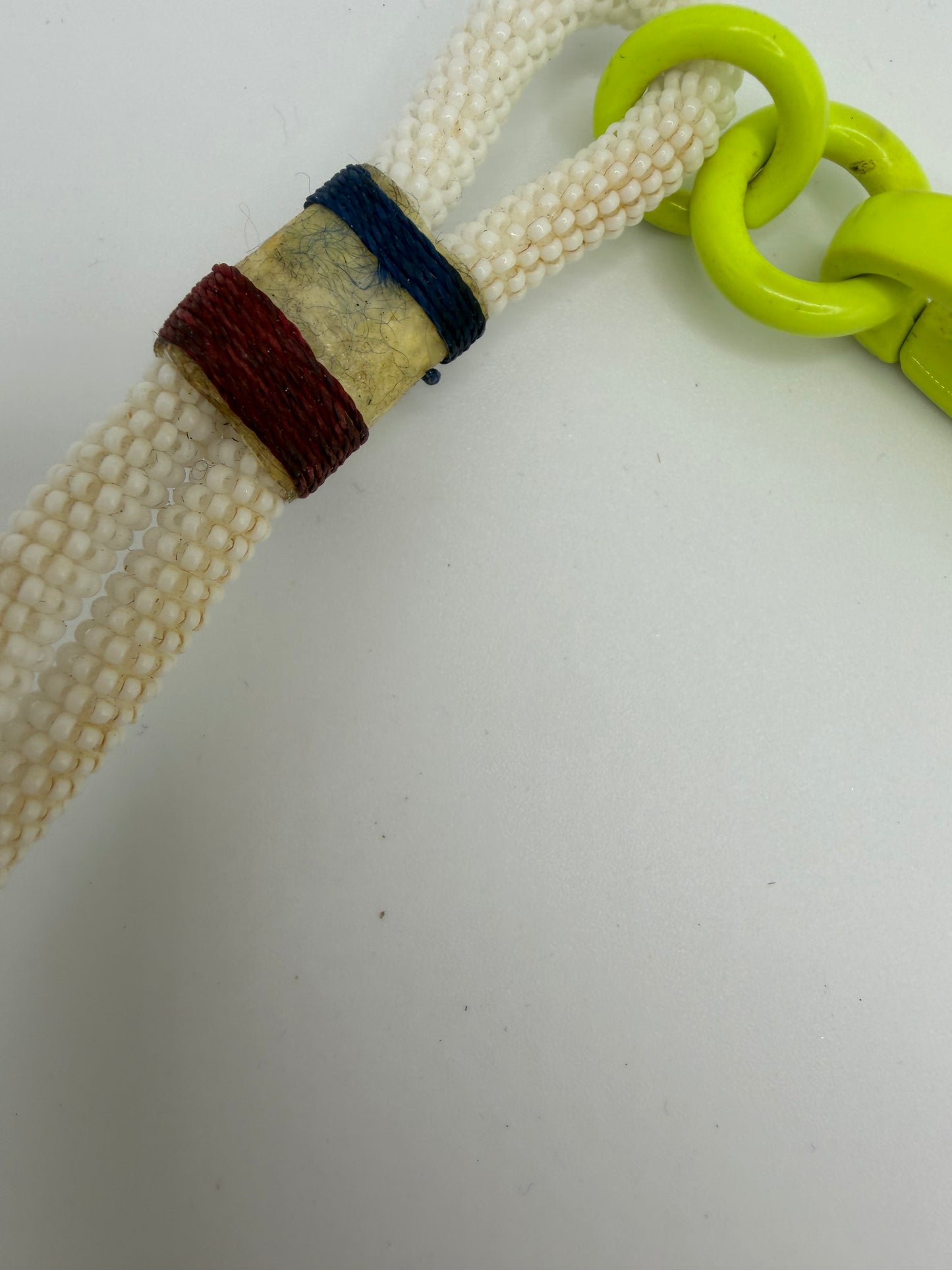 Vintage J Crew Nautical Beaded Neon Statement Necklace