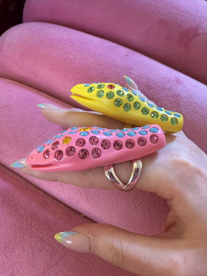 Victoriana Bubble Gum Snake Ring