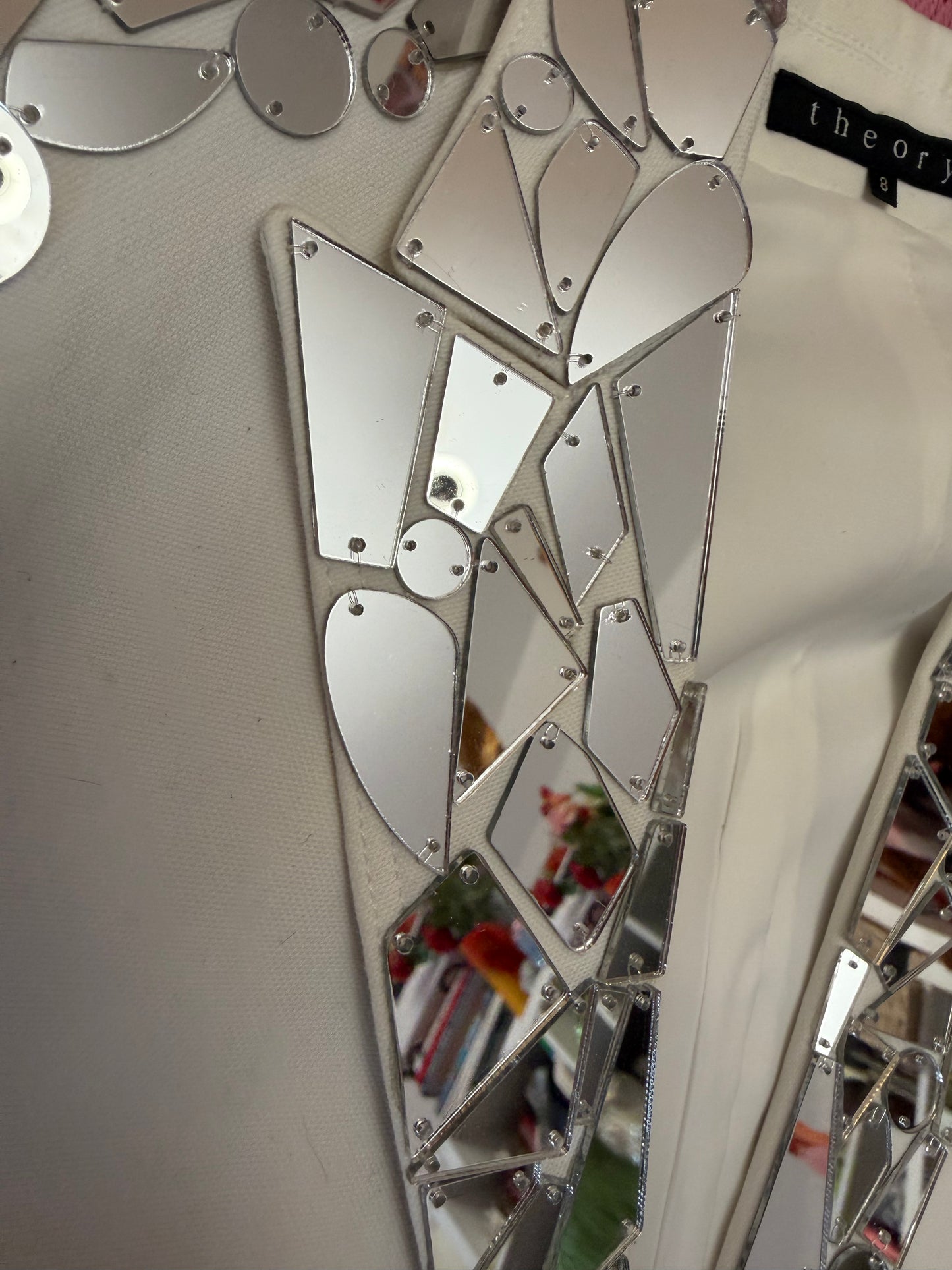 Cyndi Lauper's Custom One-of-a-Kind Theory Mirrored Jacket