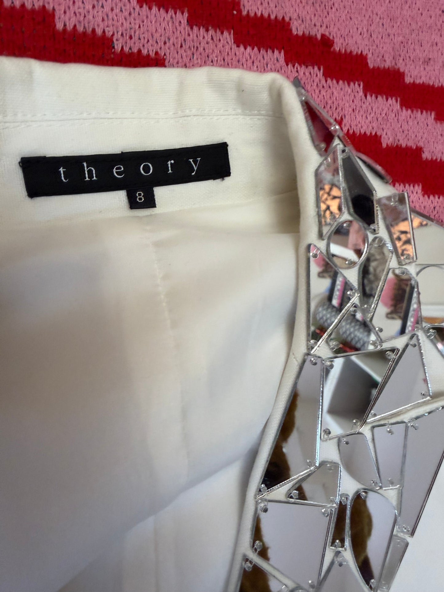 Cyndi Lauper's Custom One-of-a-Kind Theory Mirrored Jacket