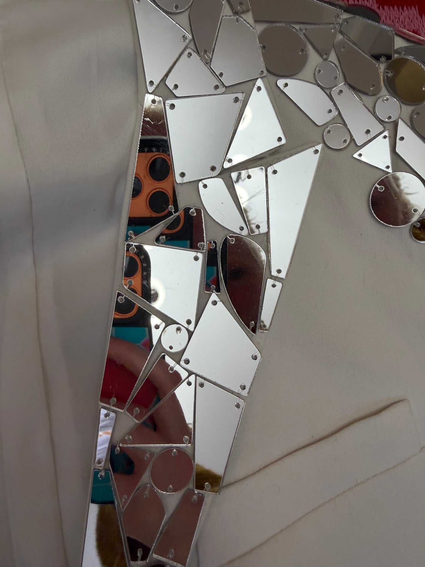 Cyndi Lauper's Custom One-of-a-Kind Theory Mirrored Jacket