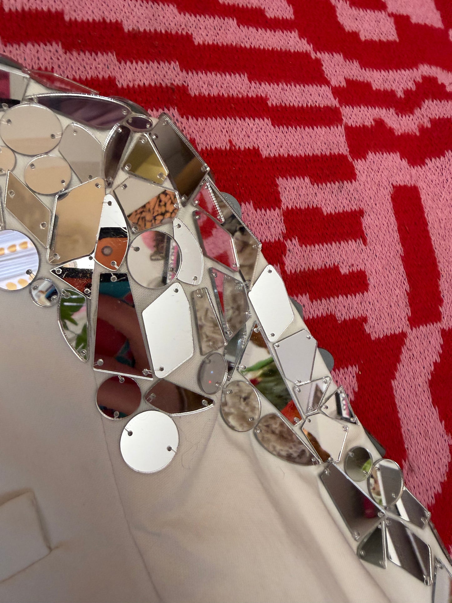 Cyndi Lauper's Custom One-of-a-Kind Theory Mirrored Jacket