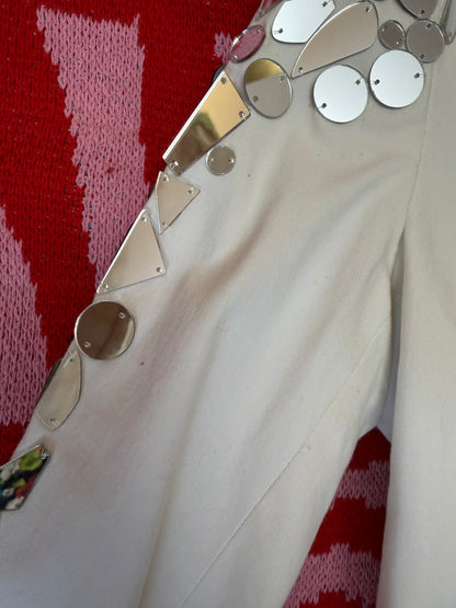 Cyndi Lauper's Custom One-of-a-Kind Theory Mirrored Jacket