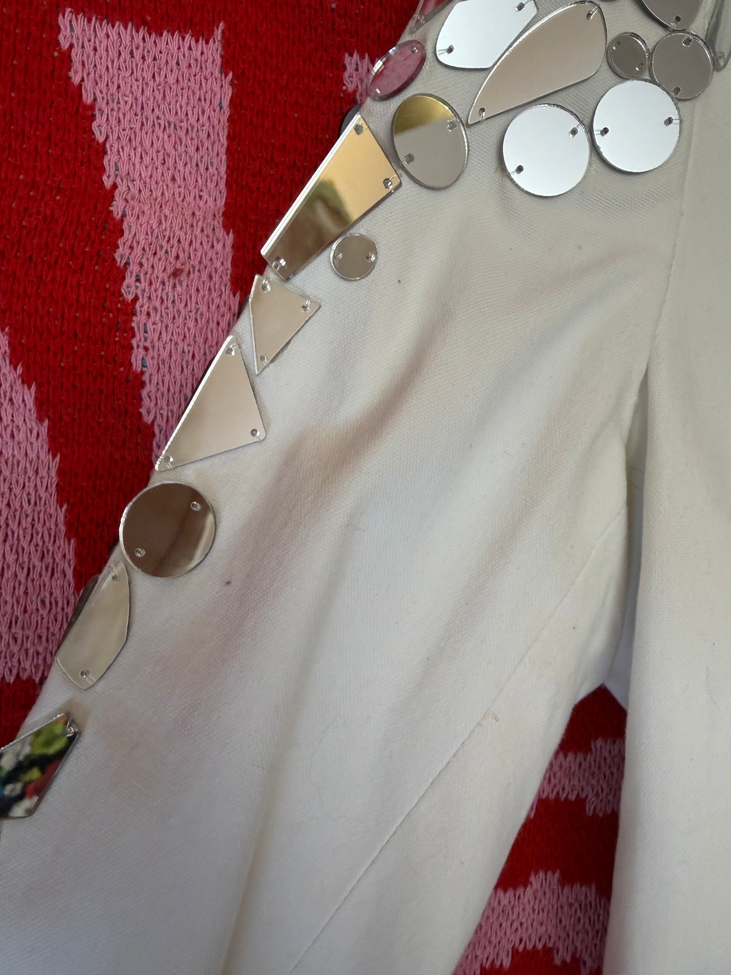 Cyndi Lauper's Custom One-of-a-Kind Theory Mirrored Jacket