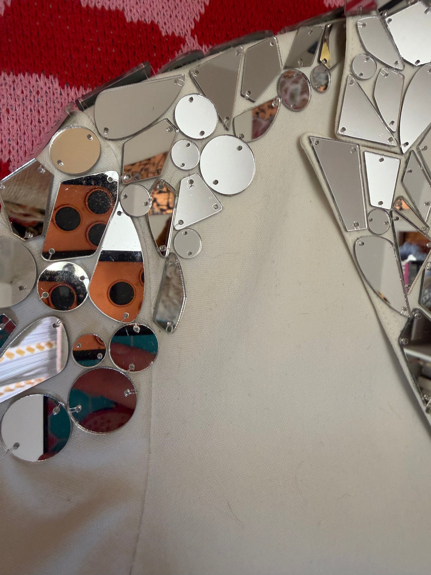 Cyndi Lauper's Custom One-of-a-Kind Theory Mirrored Jacket