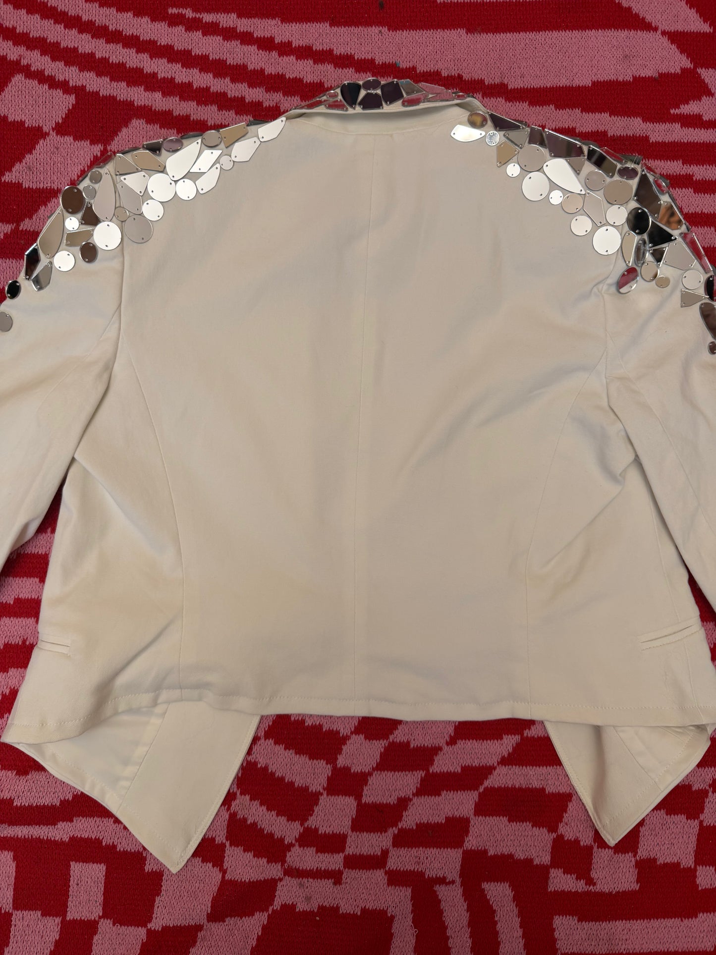 Cyndi Lauper's Custom One-of-a-Kind Theory Mirrored Jacket