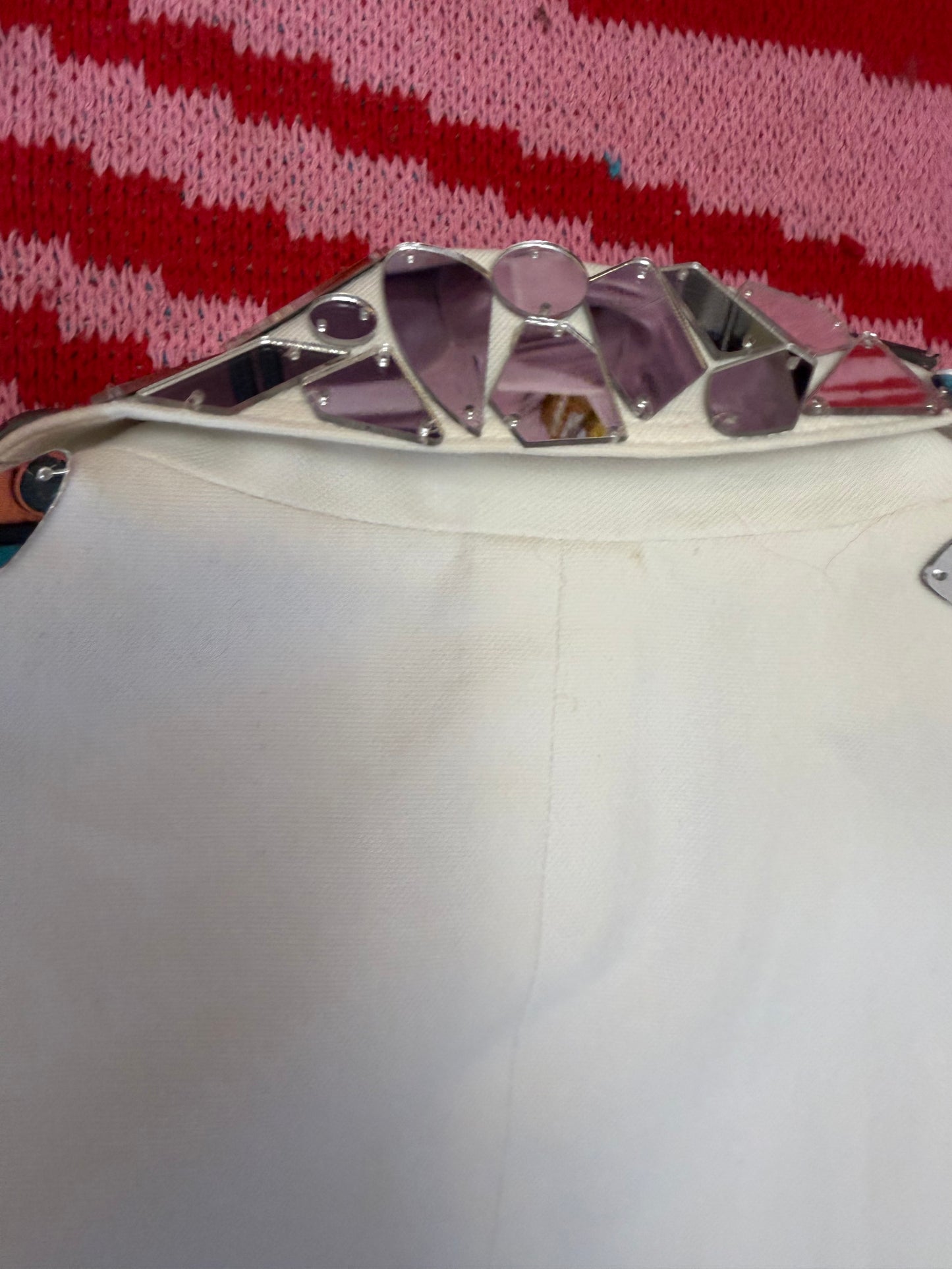 Cyndi Lauper's Custom One-of-a-Kind Theory Mirrored Jacket