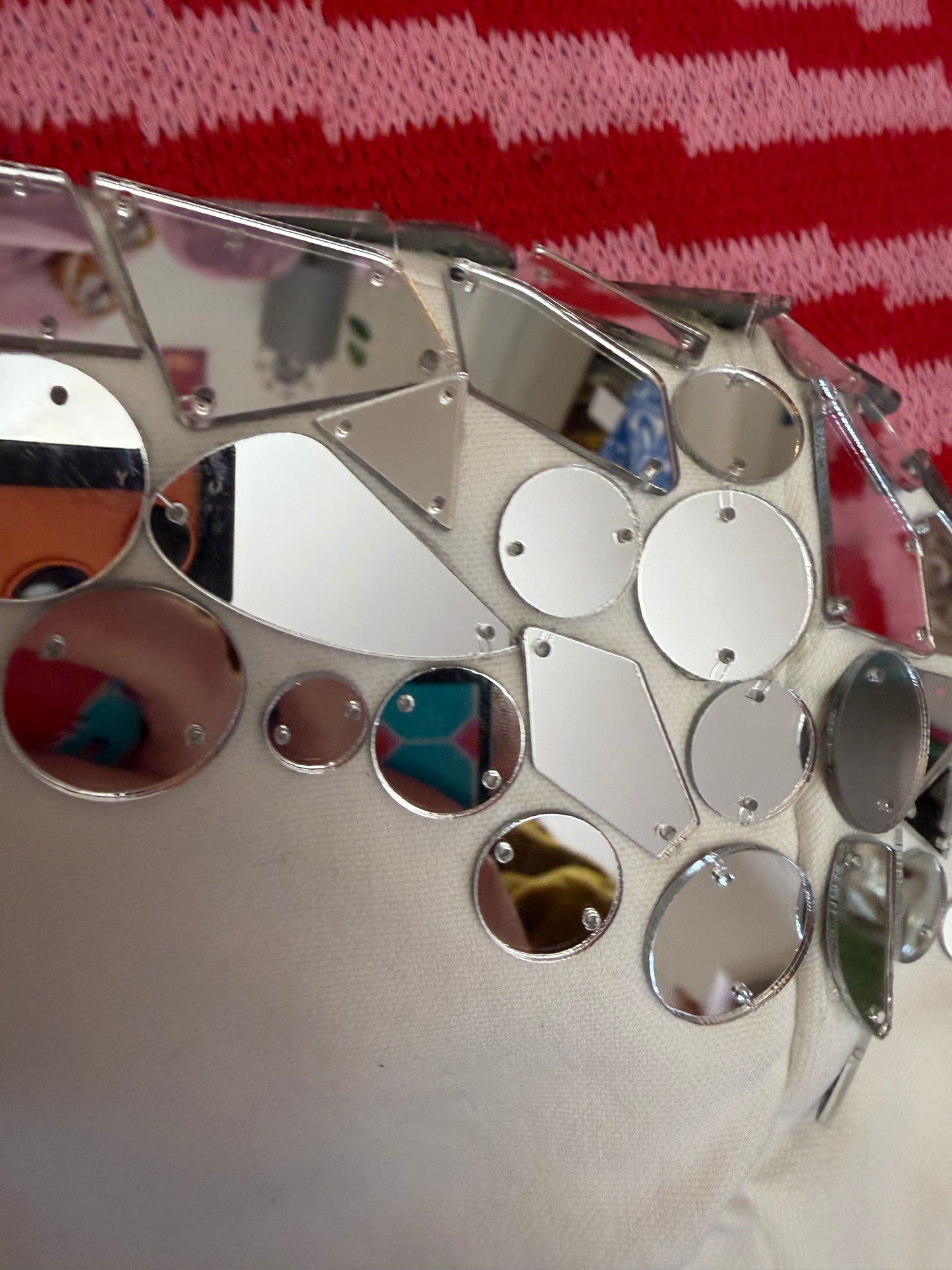 Cyndi Lauper's Custom One-of-a-Kind Theory Mirrored Jacket