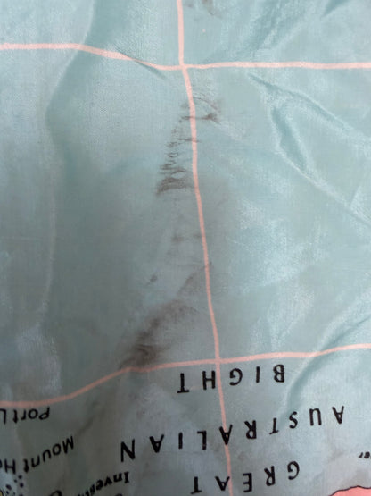 Cyndi Lauper's Vintage Australian Map Scarf