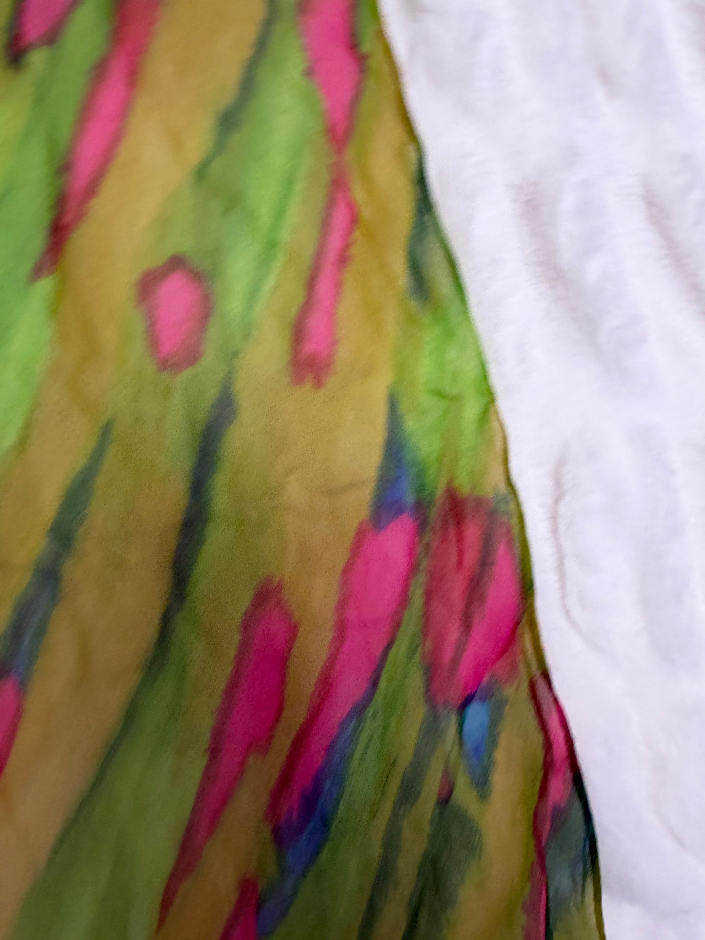 Cyndi Lauper's Vintage Watermelon Swirl Scarf