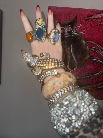 Iris Apfel's Enamel Pinky Ring