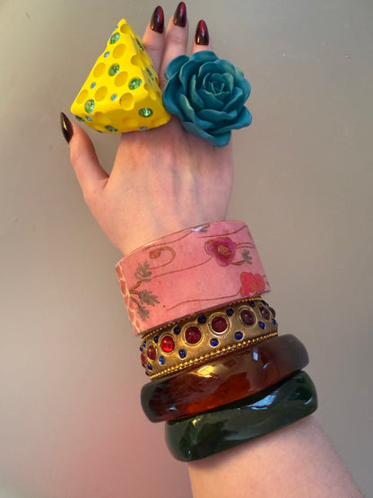 Iris Apfel's Resin Bangle Set