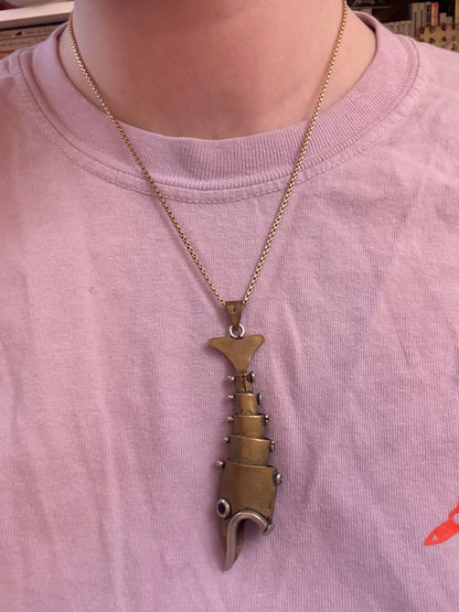 Iris Apfel's Antique Articulated Fish Charm