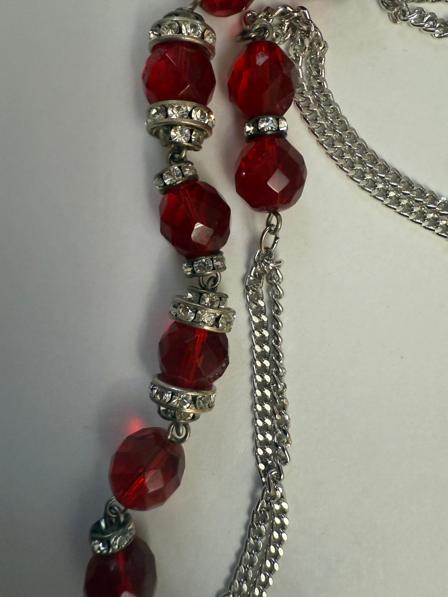 Iris Apfel's Cherry Pie Crystal Station Necklace