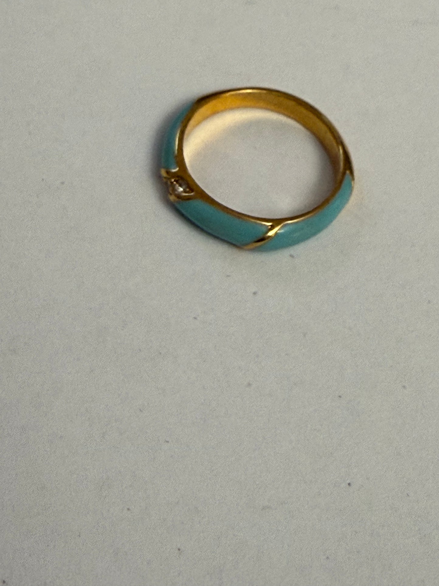 Iris Apfel's Enamel Pinky Ring