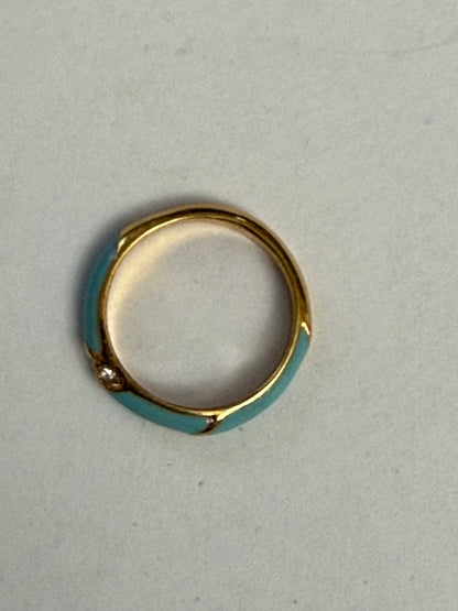 Iris Apfel's Enamel Pinky Ring