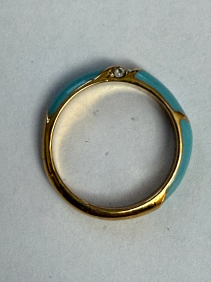 Iris Apfel's Enamel Pinky Ring