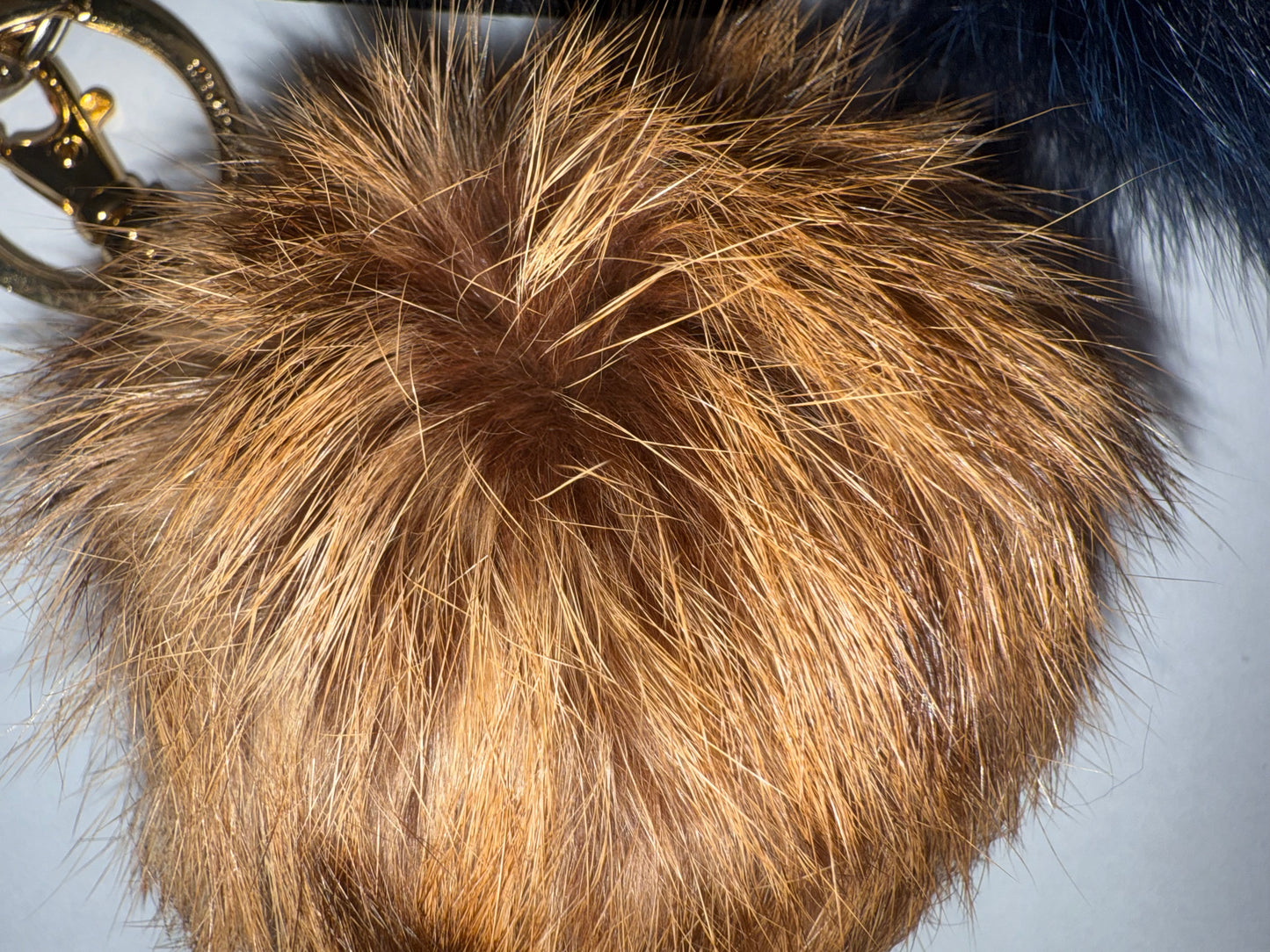 Iris Apfel's Vintage Pologeorgis Fur Puffs Bag Charm