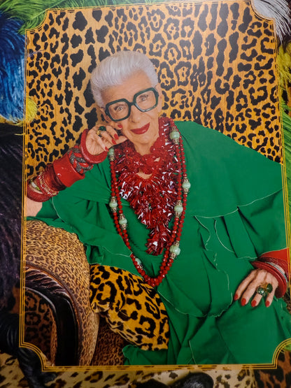 Iris Apfel's Cherry Pie Crystal Station Necklace