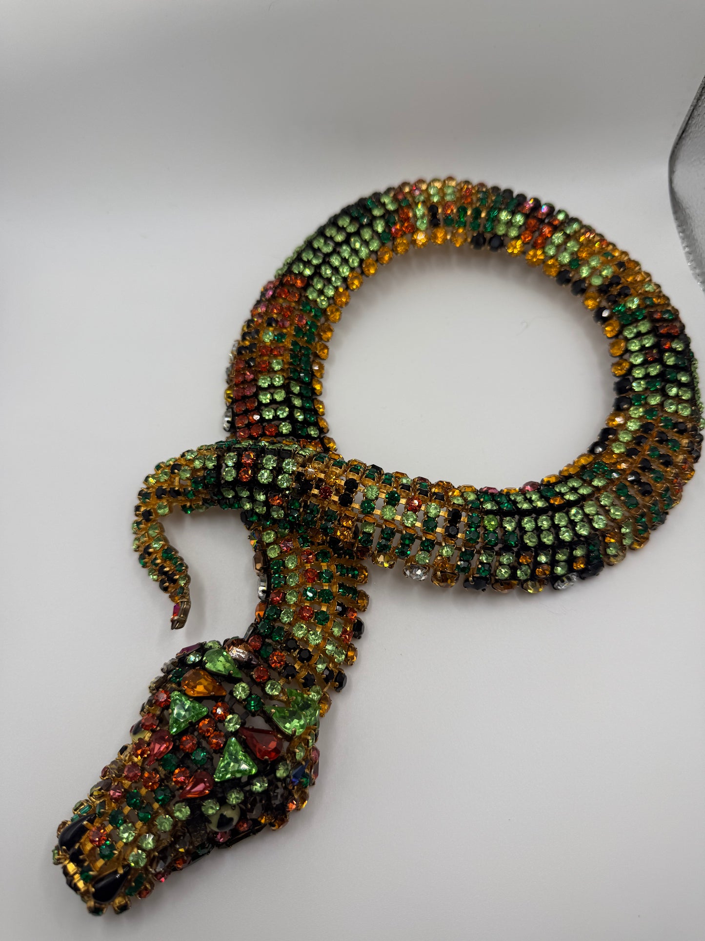 Iris Apfel's Hanna Bernhard Paris Monumental Snake Necklace