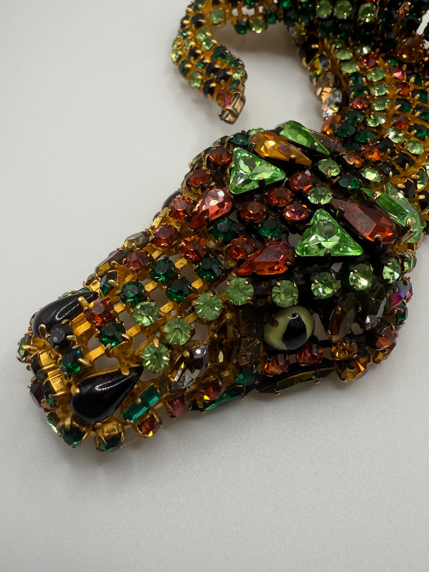 Iris Apfel's Hanna Bernhard Paris Monumental Snake Necklace