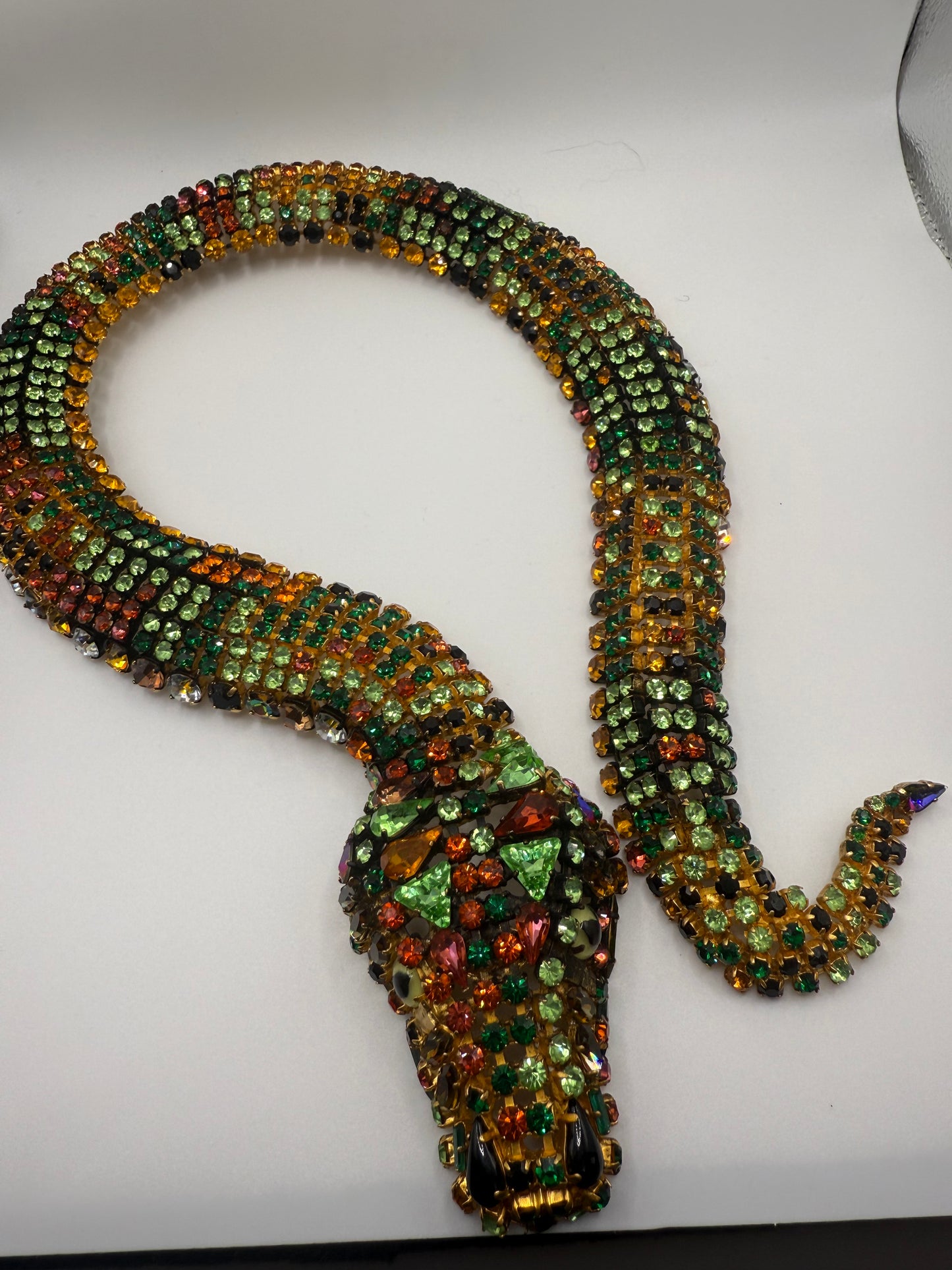 Iris Apfel's Hanna Bernhard Paris Monumental Snake Necklace
